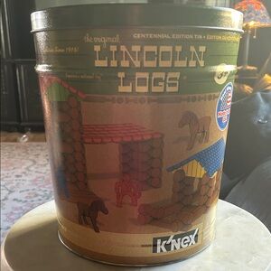 Lincoln Logs Centennial Tin Building Set by K'NEX - Multicolor
